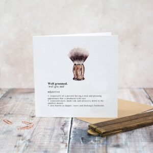 Well groomed Card