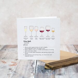 Wine buff Card