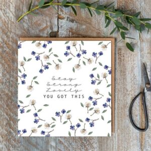 Stay strong lovely you got this Card