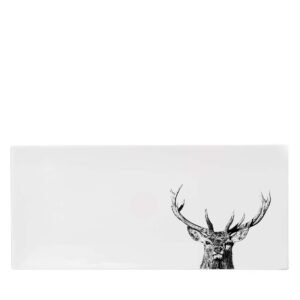 Little Weaver Arts Large Breakfast Plate Majestic Stag