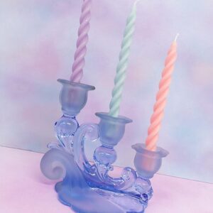 The Mermaid Pastel Swirl Candle Pack