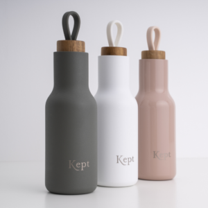 Kept Stainless Steel Reusable Water Bottle – CHALK Kept Stainless Steel Reusable Water Bottle – CHALK