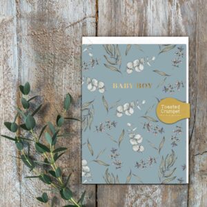 Baby Boy Mini Card