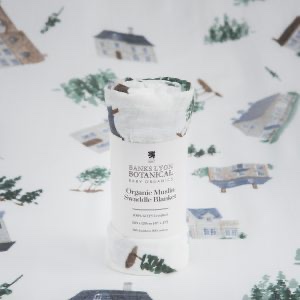 Bamboo Baby Swaddle Blanket, Home Print 4 Bamboo Baby Swaddle Blanket, Home Print