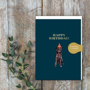 Happy Birthday (Labrador) Mini Card Happy Birthday (Labrador) Mini Card
