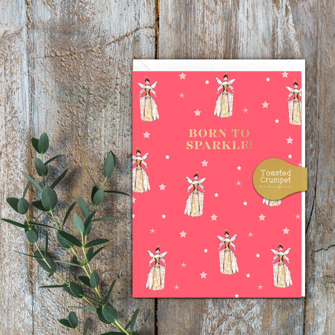 Born To Sparkle Mini Card Born To Sparkle Mini Card
