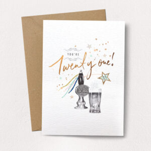 21st Birthday Card
