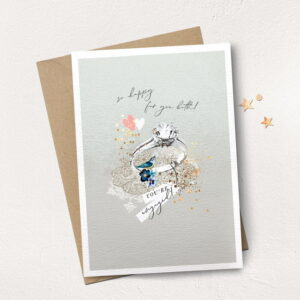 So Happy For You Both Engagement Card
