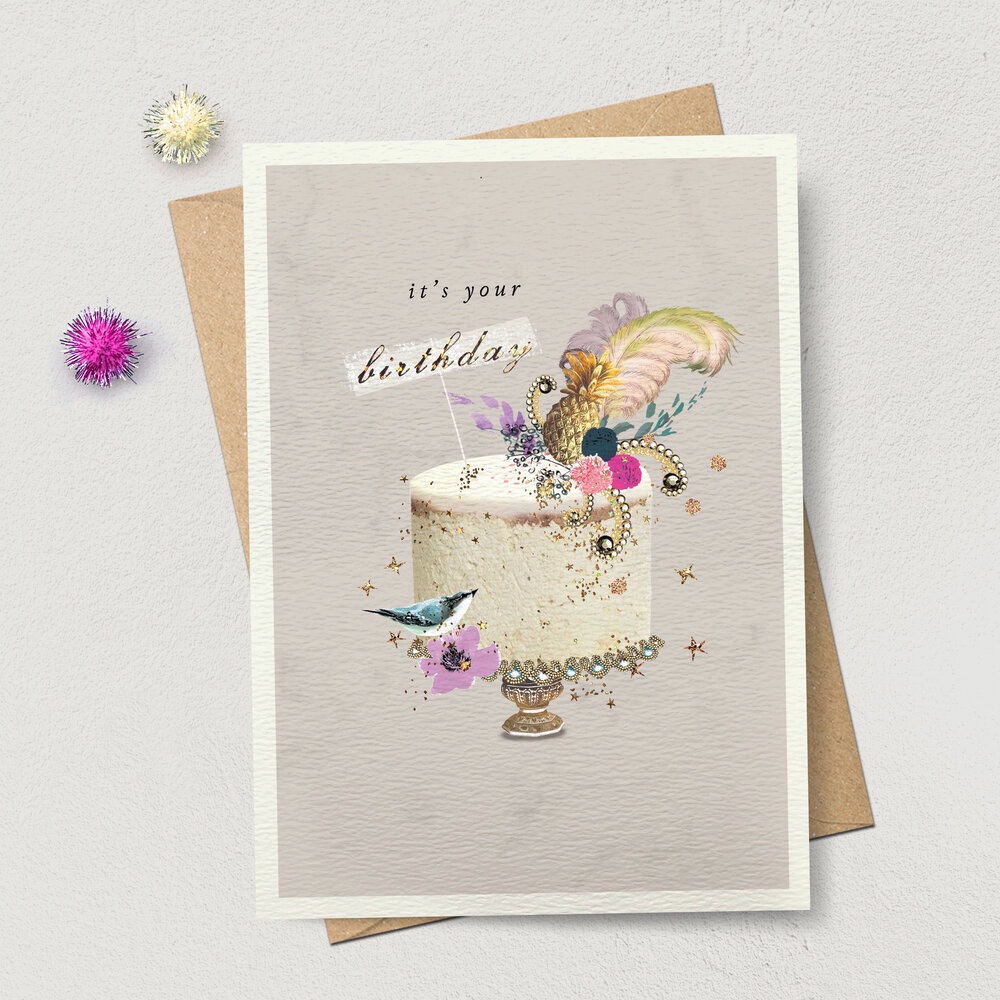 It’s Your Birthday Feather Card It’s Your Birthday Feather Card