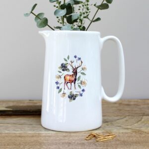 One Pint Jug - Woodland Creatures/ Stag in a Gift Box