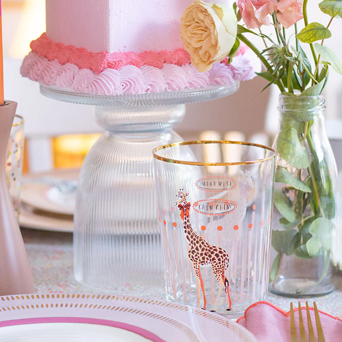 Yvonne Ellen Hi Ball Glass – New Giraffe 5 Yvonne Ellen Hi Ball Glass - New Giraffe - Image 5