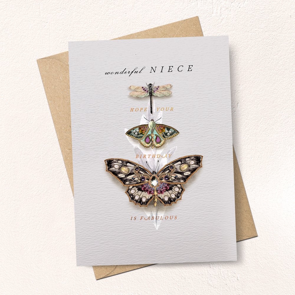 Wonderful Niece Birthday Card Wonderful Niece Birthday Card