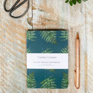 Pocket Notebook Lined A6  - Fern Noir