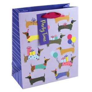 Dachshund Party Time Gift Bag -2 Sizes