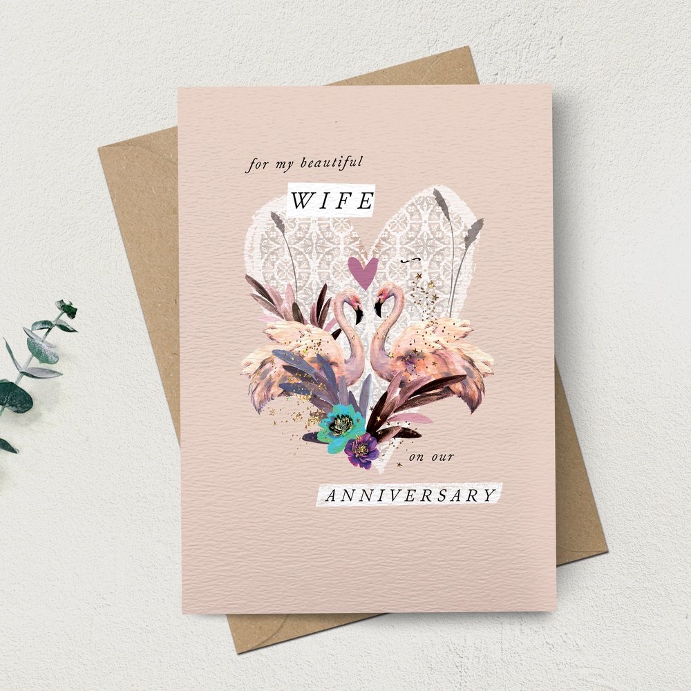 Beautiful Wife Anniversary Card Beautiful Wife Anniversary Card