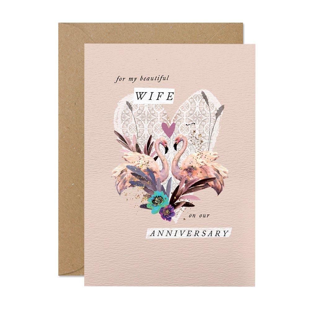 Beautiful Wife Anniversary Card 2 Beautiful Wife Anniversary Card - Image 2