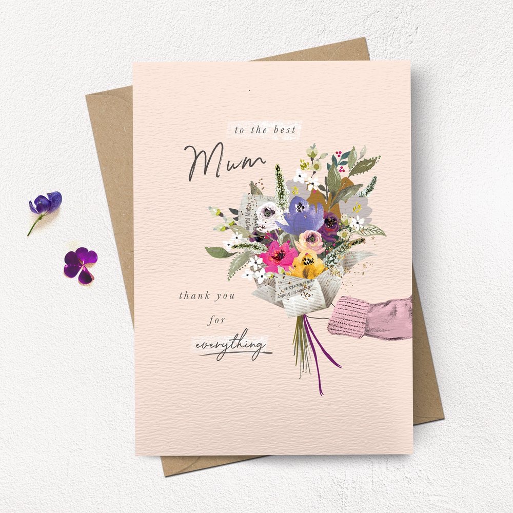 Thank You For Everything Mum Card Thank You For Everything Mum Card