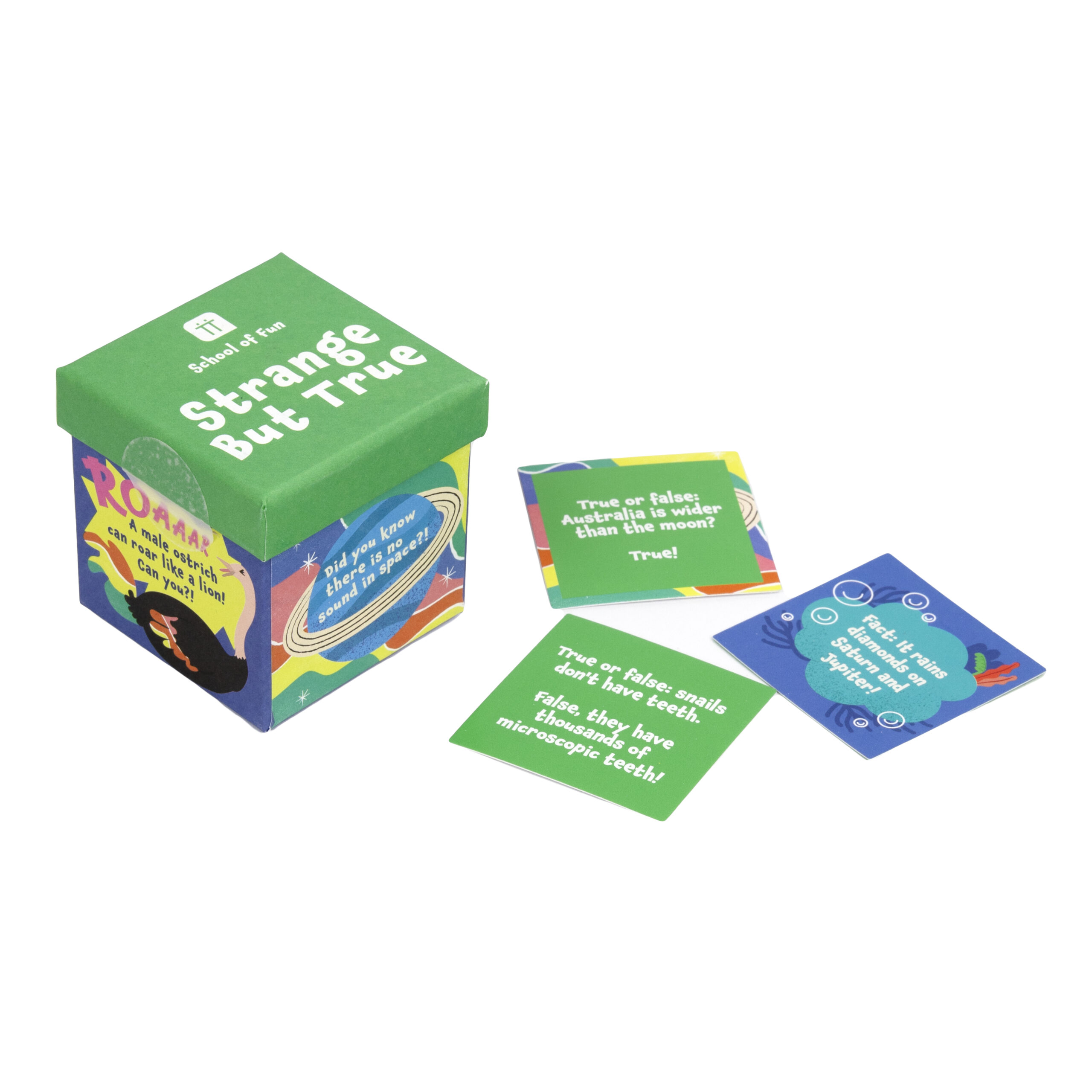 School of Fun Children’s Game – Strange But True Box 2 School of Fun Children's Game - Strange But True Box - Image 2