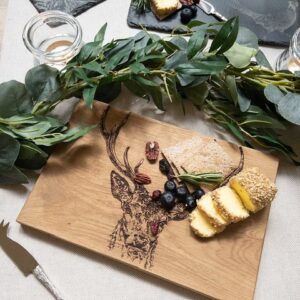 Oak Bar Board Stag Prince