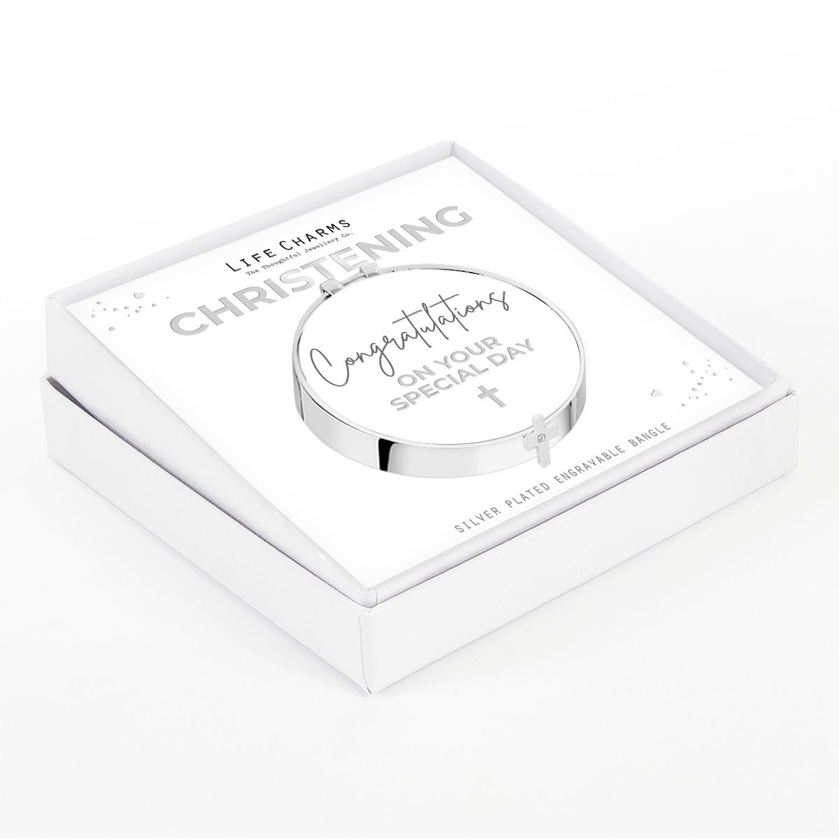 Life Charms Christening/Baptism Bangle – Cross IMG 0366.jpeg