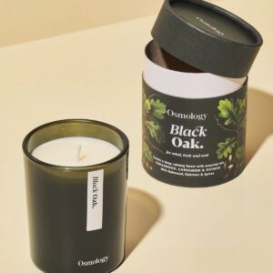 Osmology Black Oak Scented Candle Cedarwood, Cardamom and Nutmeg