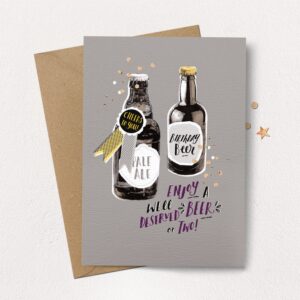 Birthday Beer Card