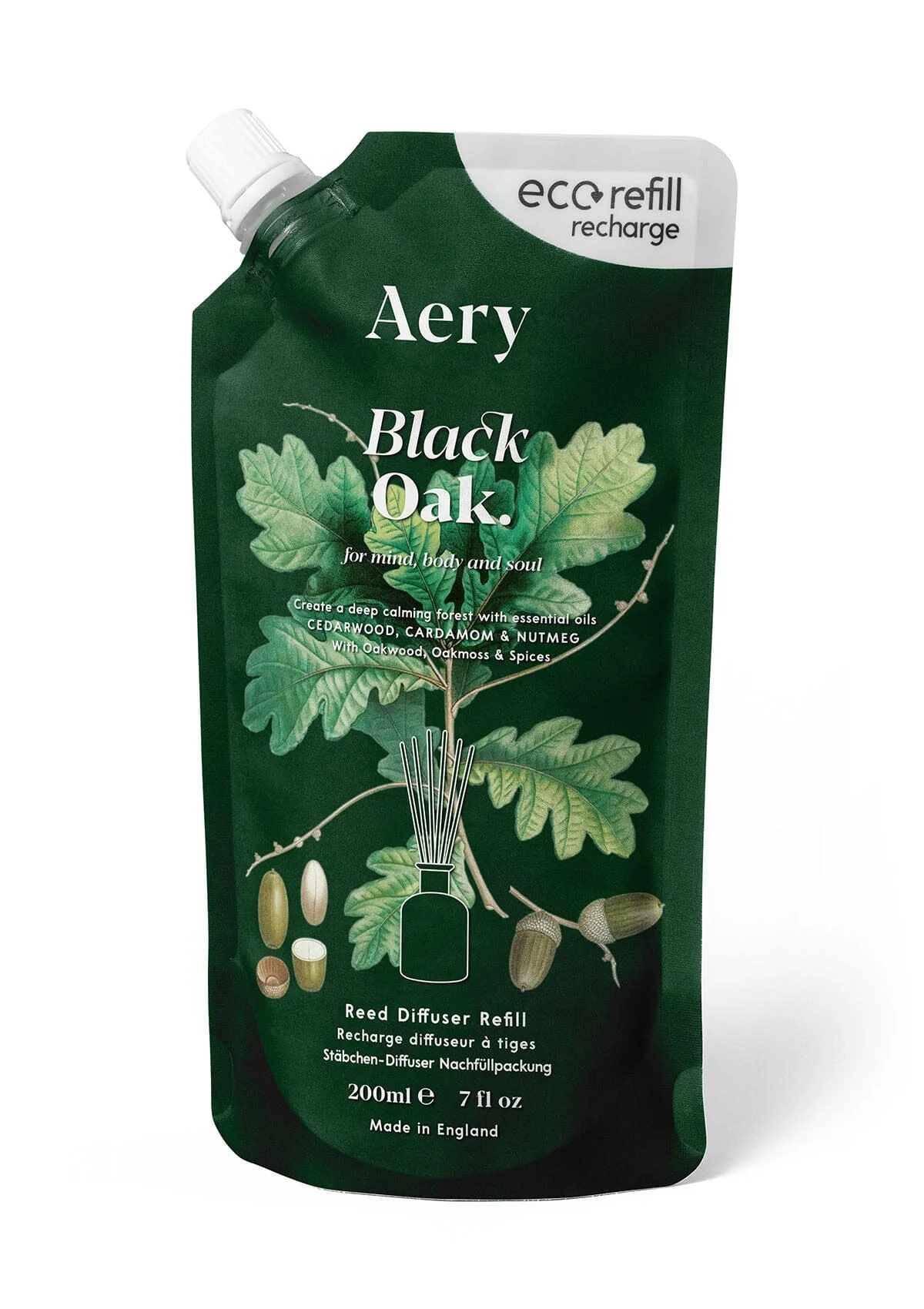 Black Oak Reed Diffuser Refill 200ml 2 IMG 1976.webp