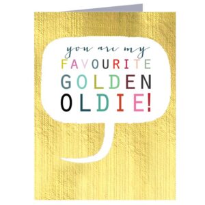 Mini Golden Oldie Card