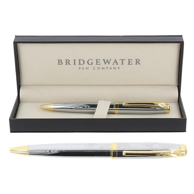 Bridgewater Chester Chrome & Gold Ball Pen IMG 2336.jpeg