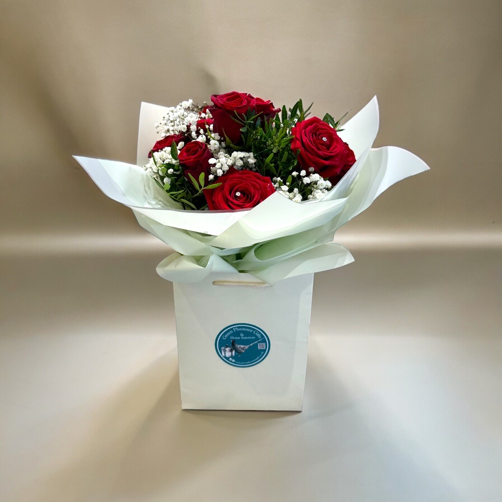 Luxe Romance 12 Luxury Red Rose Bouquet in Gift Box £65 12 red rose bouquet.jpeg