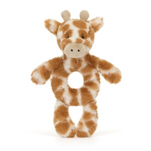 Jellycat Bashful Giraffe Ring Rattle Jellycat Bashful Giraffe Ring Rattle