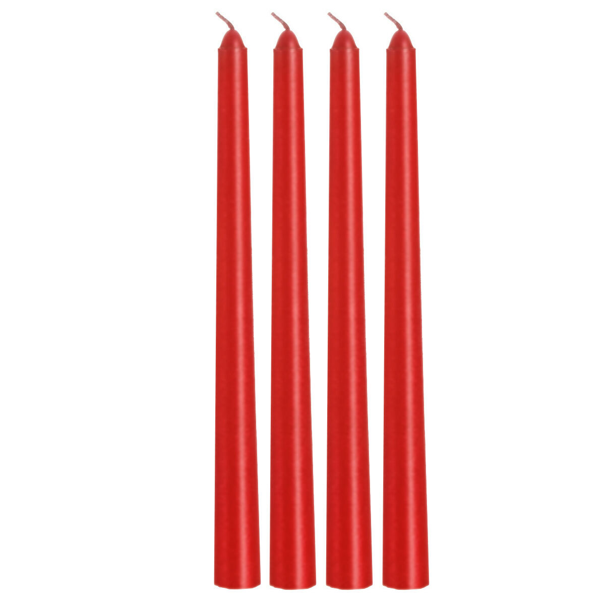 Pack of Four Red Wax Taper Candles 2 IMG 3612.jpeg