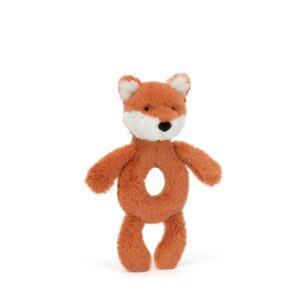 Jellycat Bashful Fox Cub Ring Rattle Jellycat Bashful Fox Cub Ring Rattle
