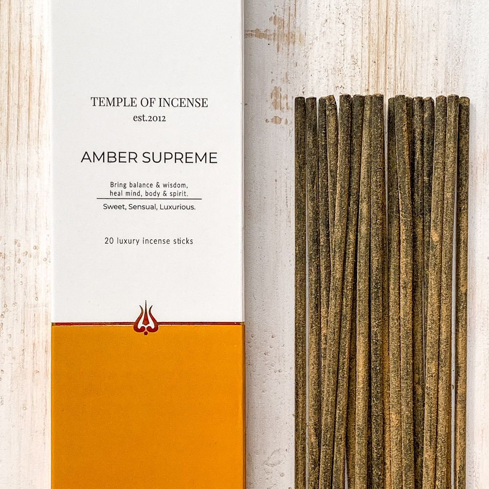 Temple of incense – Amber Supreme Incense Sticks IMG 4364.jpeg