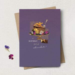 Birthday Full of Chocolate Card Birthday Full of Chocolate Card