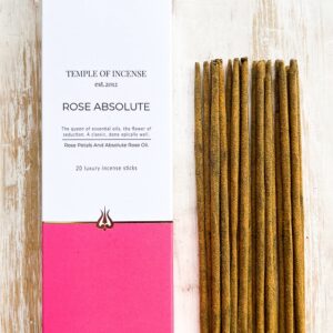 Temple of Incense Rose Absolute Incense Sticks
