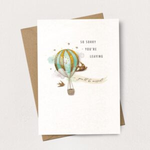 So Sorry You’re Leaving Card So Sorry You’re Leaving Card