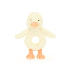 Jellycat Duckling Ring Rattle Jellycat Duckling Ring Rattle