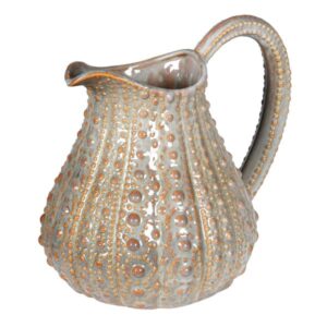 Mottled Beige Urchin Jug