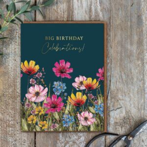 Big Birthday Celebrations Card Big Birthday Celebrations Card