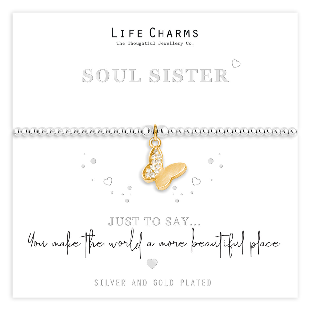 Life Charms Soul Sister Gold Butterfly Charm Bracelet IMG 4975.jpeg