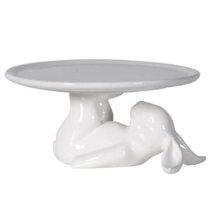 White rabbit cake stand White rabbit cake stand