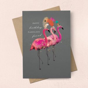 Fabulous Friend Flamingos Card Fabulous Friend Flamingos Card
