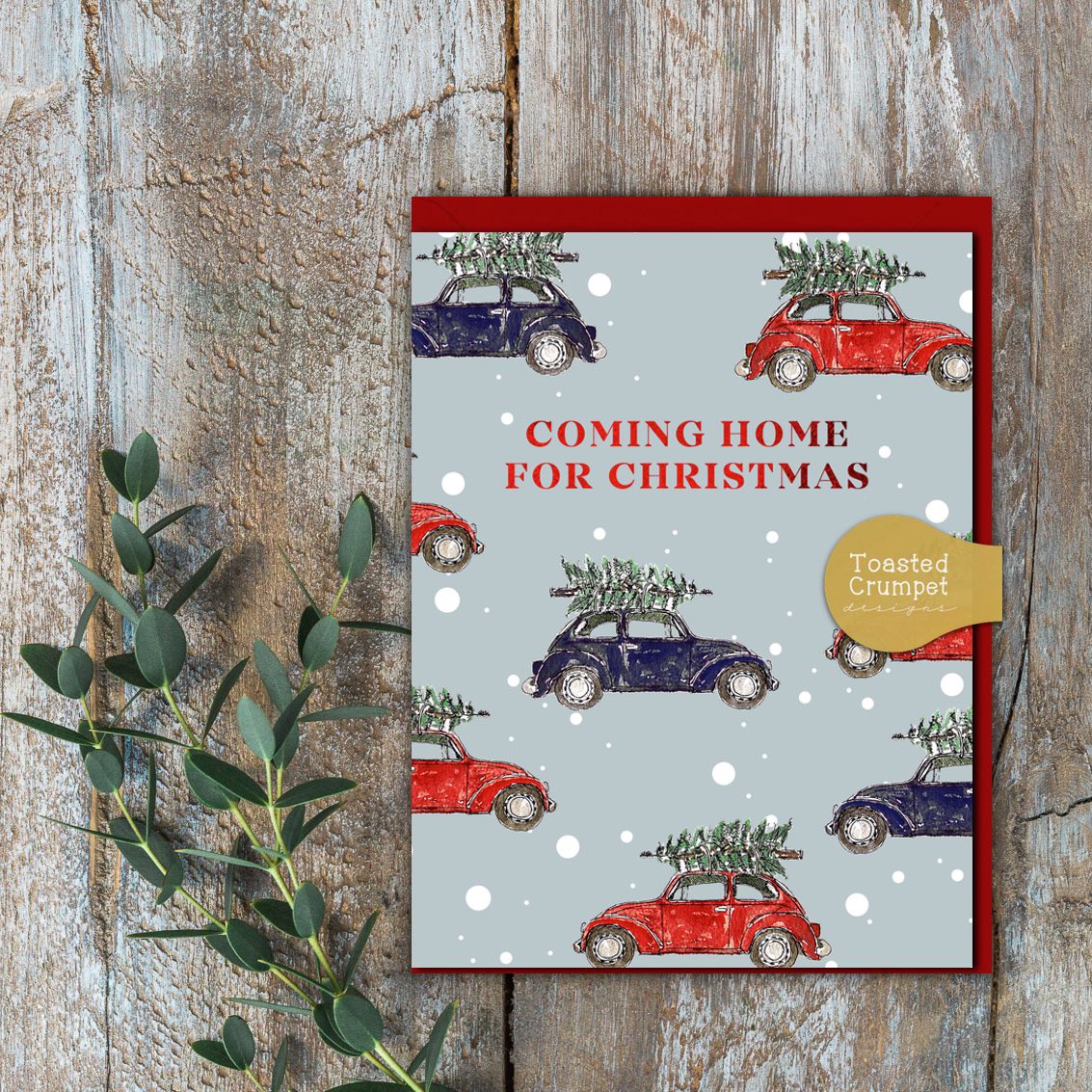 Coming Home for Christmas Mini Card Coming Home for Christmas Mini Card