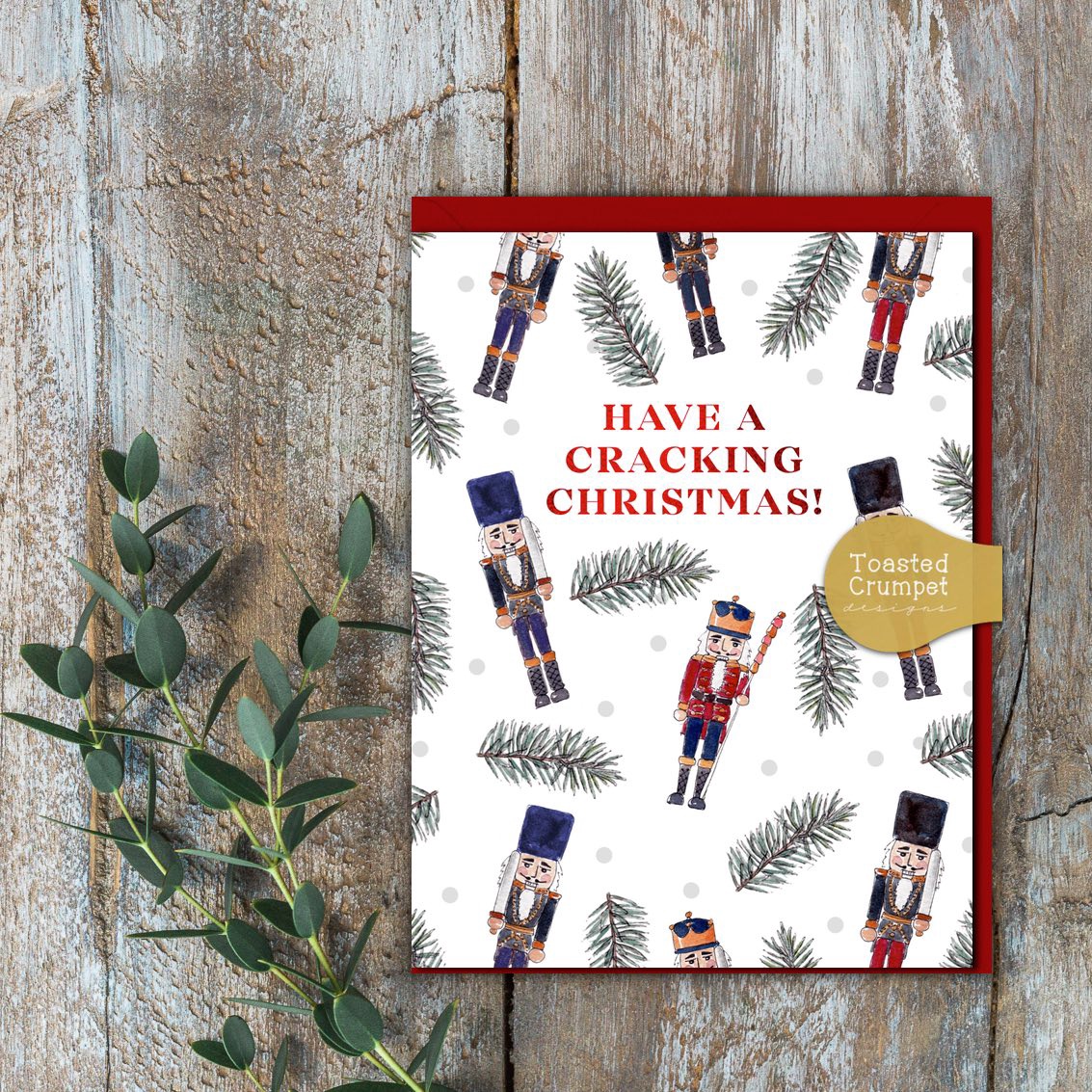 Have a Cracking Christmas Nutcracker Mini Card Have a Cracking Christmas Nutcracker Mini Card