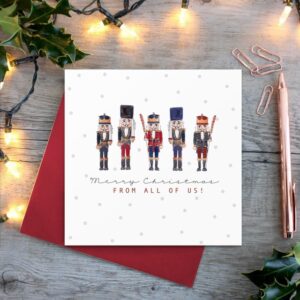 Merry Christmas From All Of Us Christmas Card