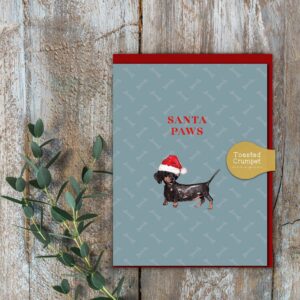 Santa Paws Christmas Mini Card
