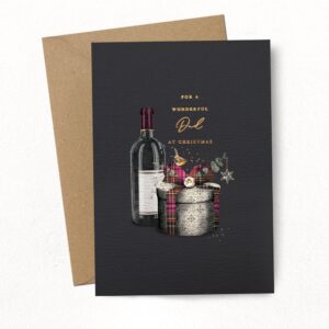 Wonderful Dad Christmas Card