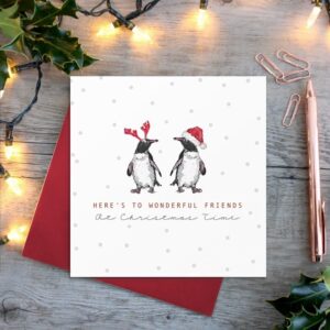 Wonderful Friends Christmas Card