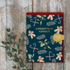 Christmas Addict Mini Christmas Card